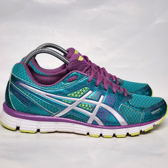 Asics Shoes - Asics Gel Horizon Womens Shoes Sneakers Size 9 Green Purple